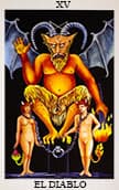 tarot del amor El Diablo